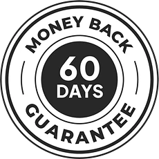 60 day money back guarantee seal